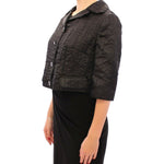 Dolce & Gabbana Black Short Bolero Shrug Jacket Coat GSS11369-1