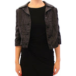 Dolce & Gabbana Black Short Bolero Shrug Jacket Coat GSS11369-1