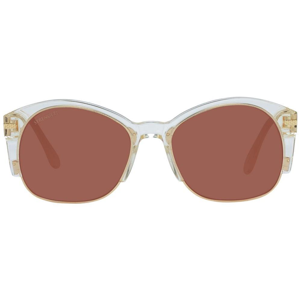 Serengeti Gold Acetate & Metal Sunglasses