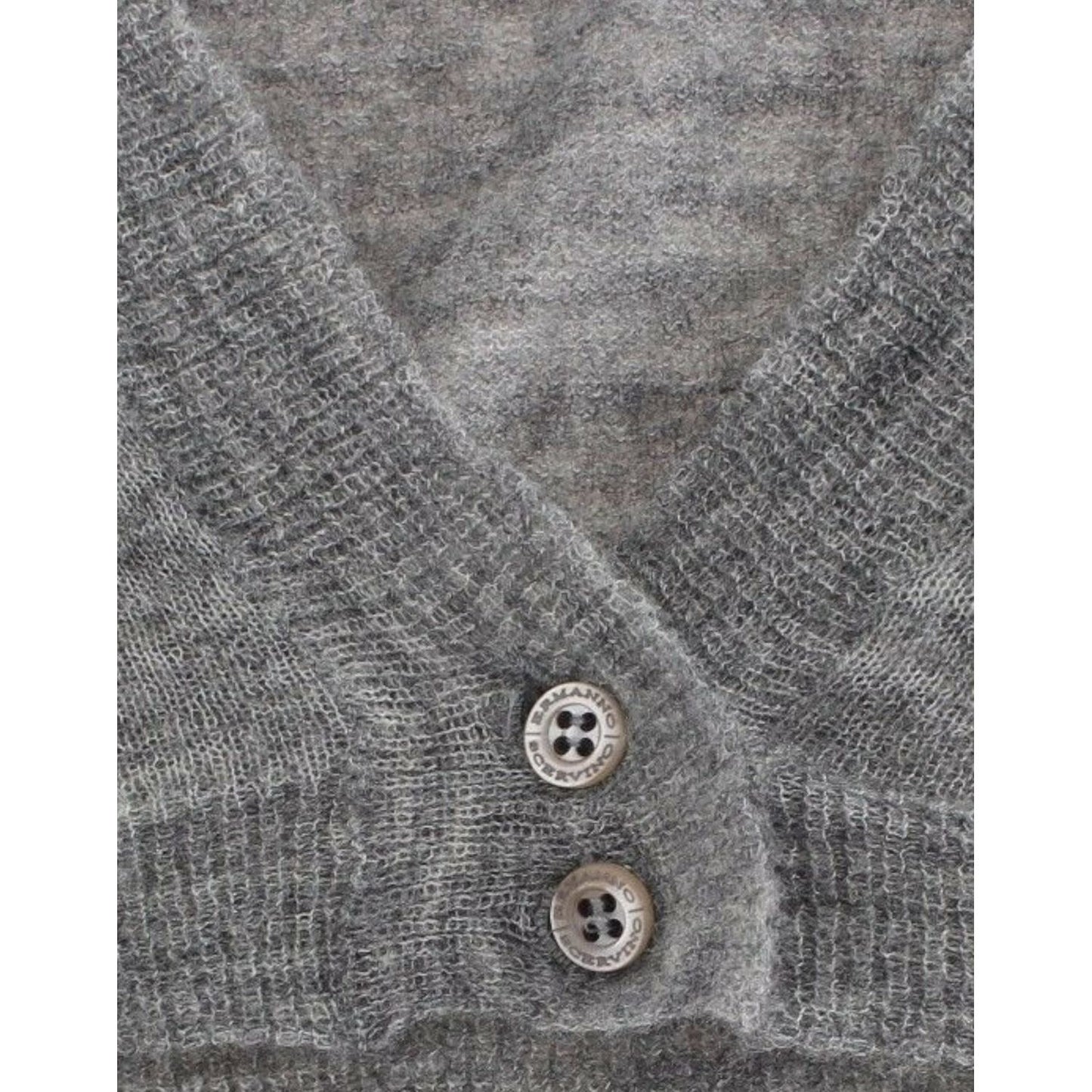 Ermanno Scervino Lingerie Knit Gray Bolero Sweater Cardigan SIG11860-2