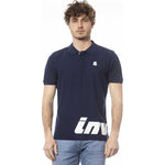 Invicta Blue Cotton Men Polo Shirt IN-24061-S