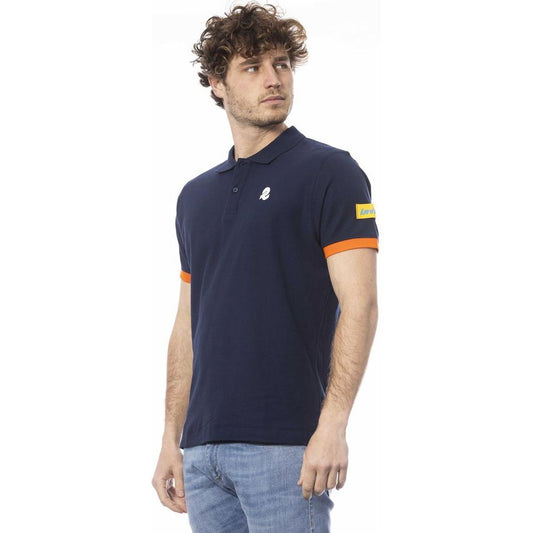 Invicta "Blue Cotton Men Polo Shirt" IN-24063-S