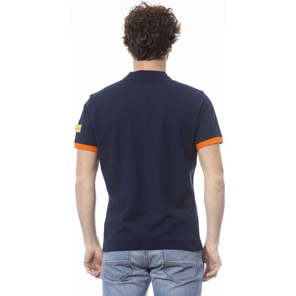 Invicta "Blue Cotton Men Polo Shirt" IN-24063-S