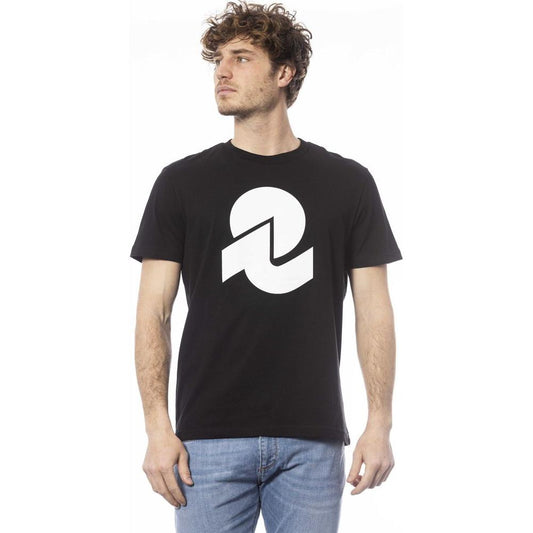Invicta Black Cotton Men T-Shirt IN-24028-S