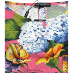 Dolce & Gabbana Multicolor Floral Long Sleeves Cropped Top TSH84275-40