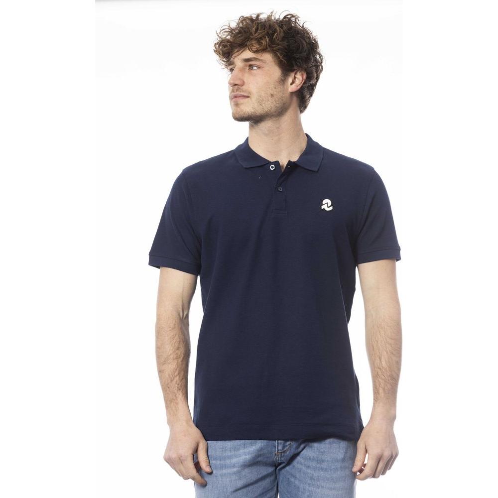 Invicta Blue Cotton Men's Polo Shirt IN-24051-S