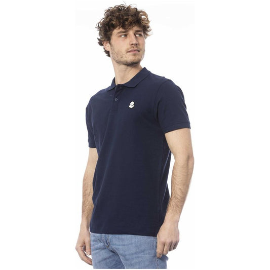 Invicta Blue Cotton Men's Polo Shirt IN-24051-S