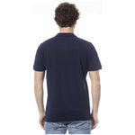 Invicta Blue Cotton Men's Polo Shirt IN-24051-S