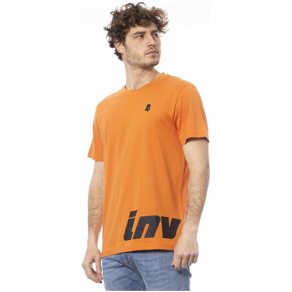 تي شيرت رجالي من القطن باللون البرتقالي من Invicta