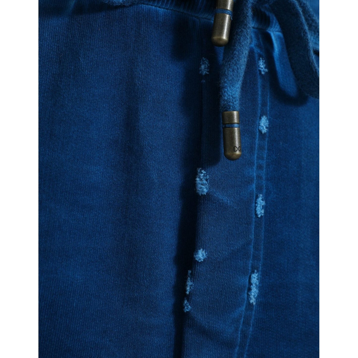 Dolce & Gabbana Blue Logo Cotton Jogger Sweatpants Pants PAN74944-40