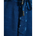 Dolce & Gabbana Blue Logo Cotton Jogger Sweatpants Pants PAN74944-40