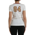 Dolce & Gabbana White Bring Me To The Moon T-shirt Top TSH84521-38