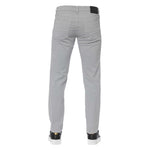 Trussardi Jeans Gray Cotton Men Jeans TR-24105-W29