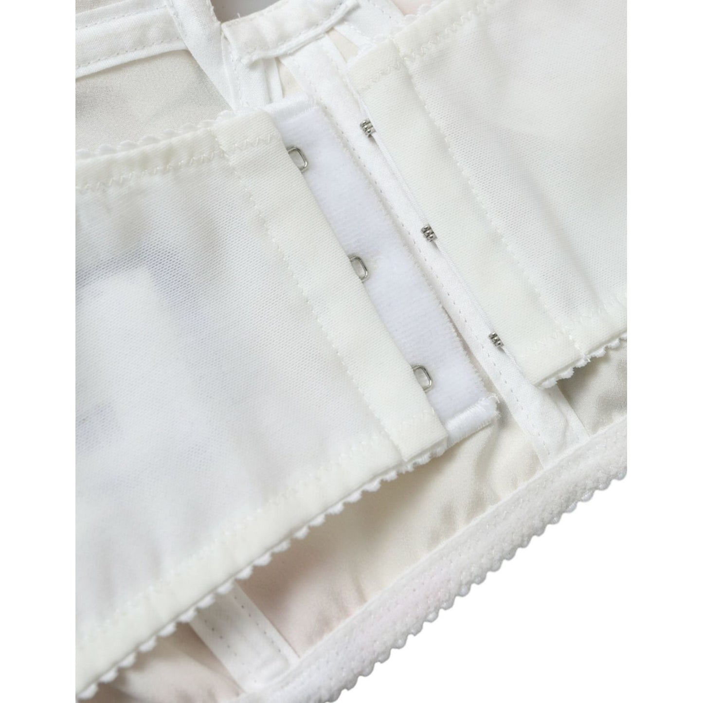 Dolce & Gabbana Multicolor Floral Sleeveless Bustier Crop Top