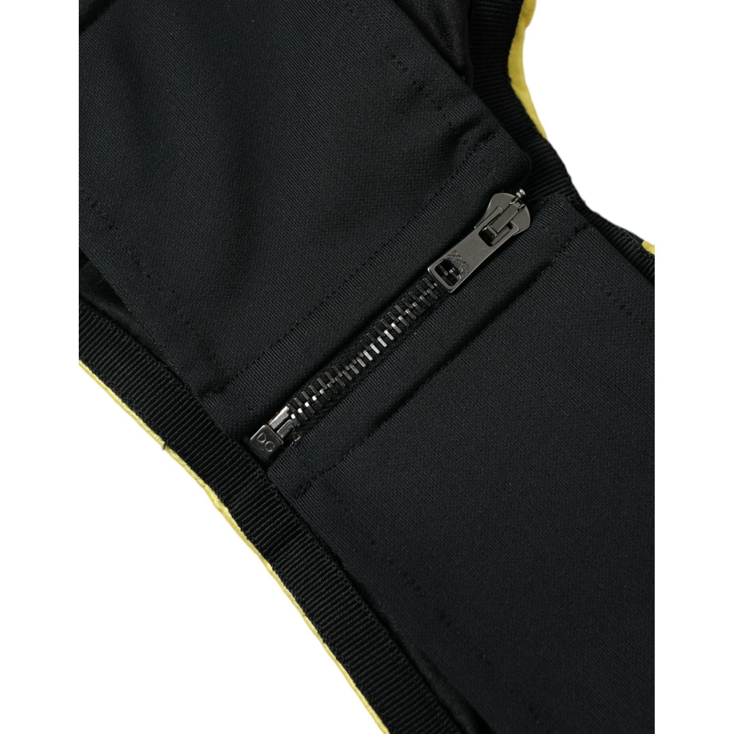 بلوزة قصيرة من مزيج الحرير المزهر من دولتشي آند غابانا