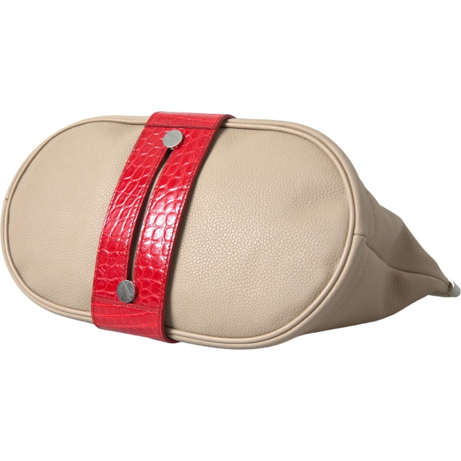 حقيبة كلاتش من الجلد الاستوائي بلونين من Balenciaga