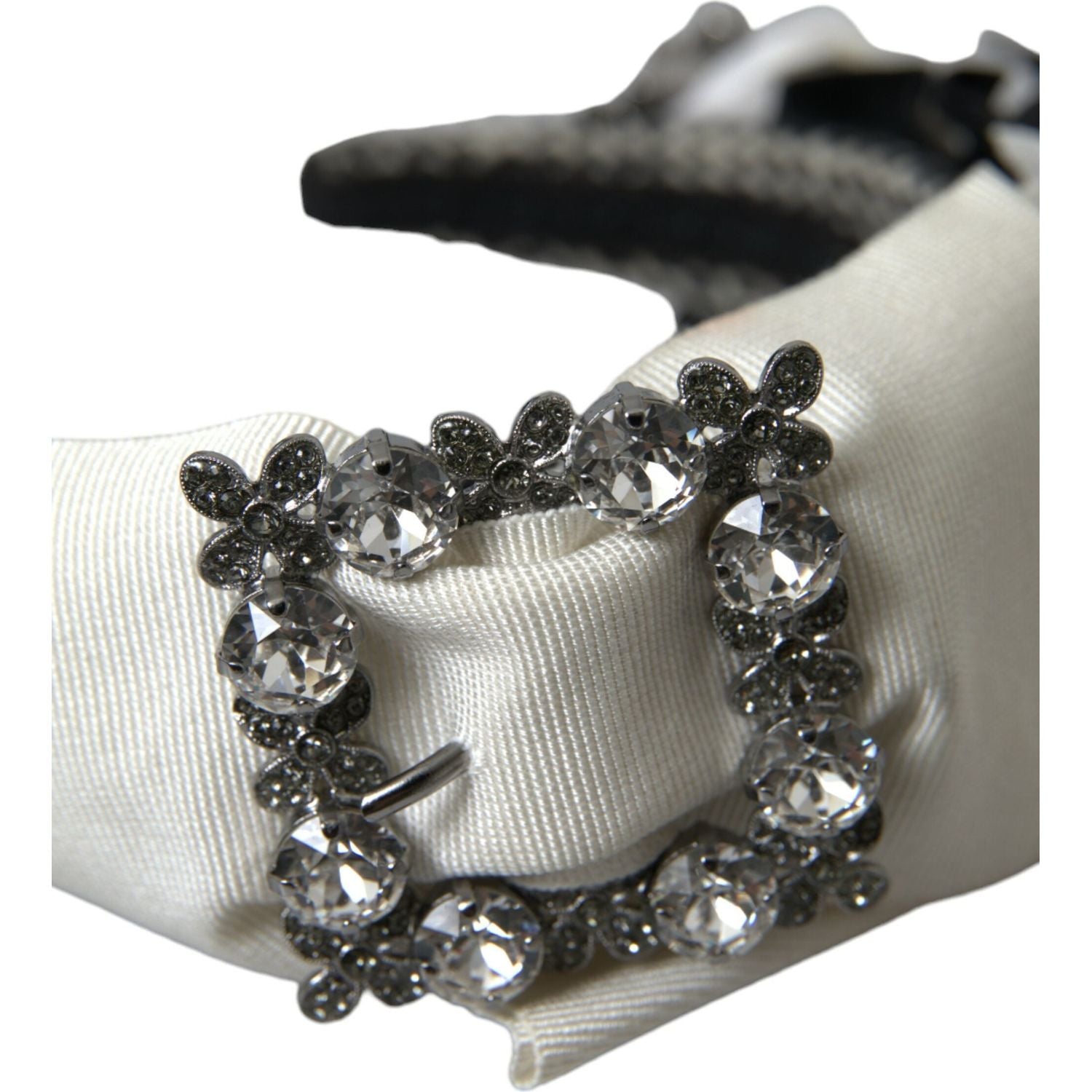 عصابة رأس نسائية مزينة بالكريستال متعدد الألوان من دولتشي آند غابانا