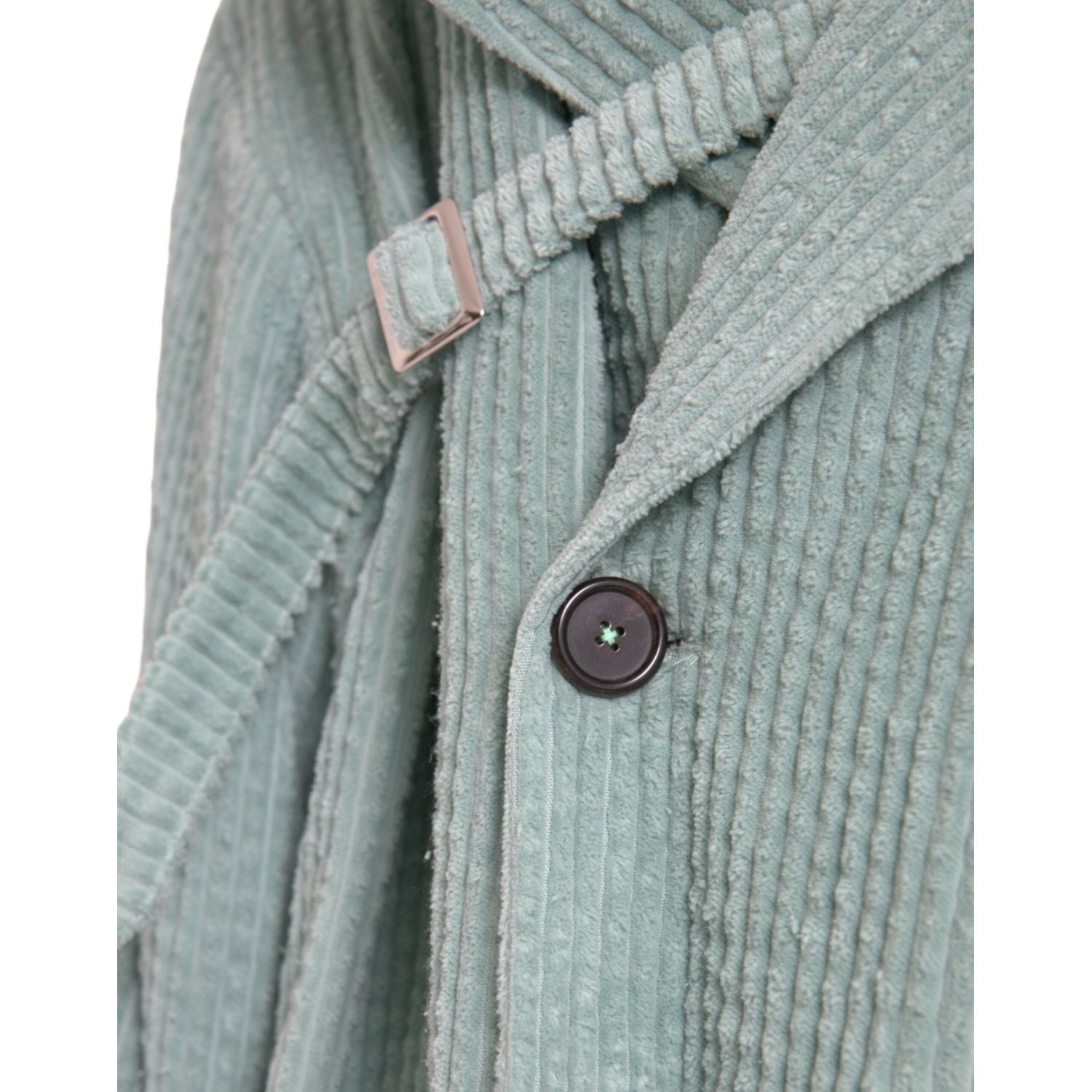 سترة دولتشي آند غابانا زرقاء مزدوجة الصدر من القطن المخملي