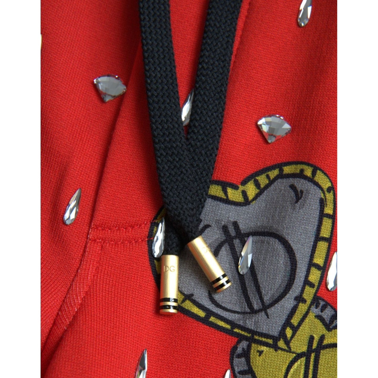Dolce & Gabbana Red Year Of The Pig Jogger Sweatpants Pants PAN75063-48