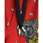 Dolce & Gabbana Red Year Of The Pig Jogger Sweatpants Pants PAN75063-48