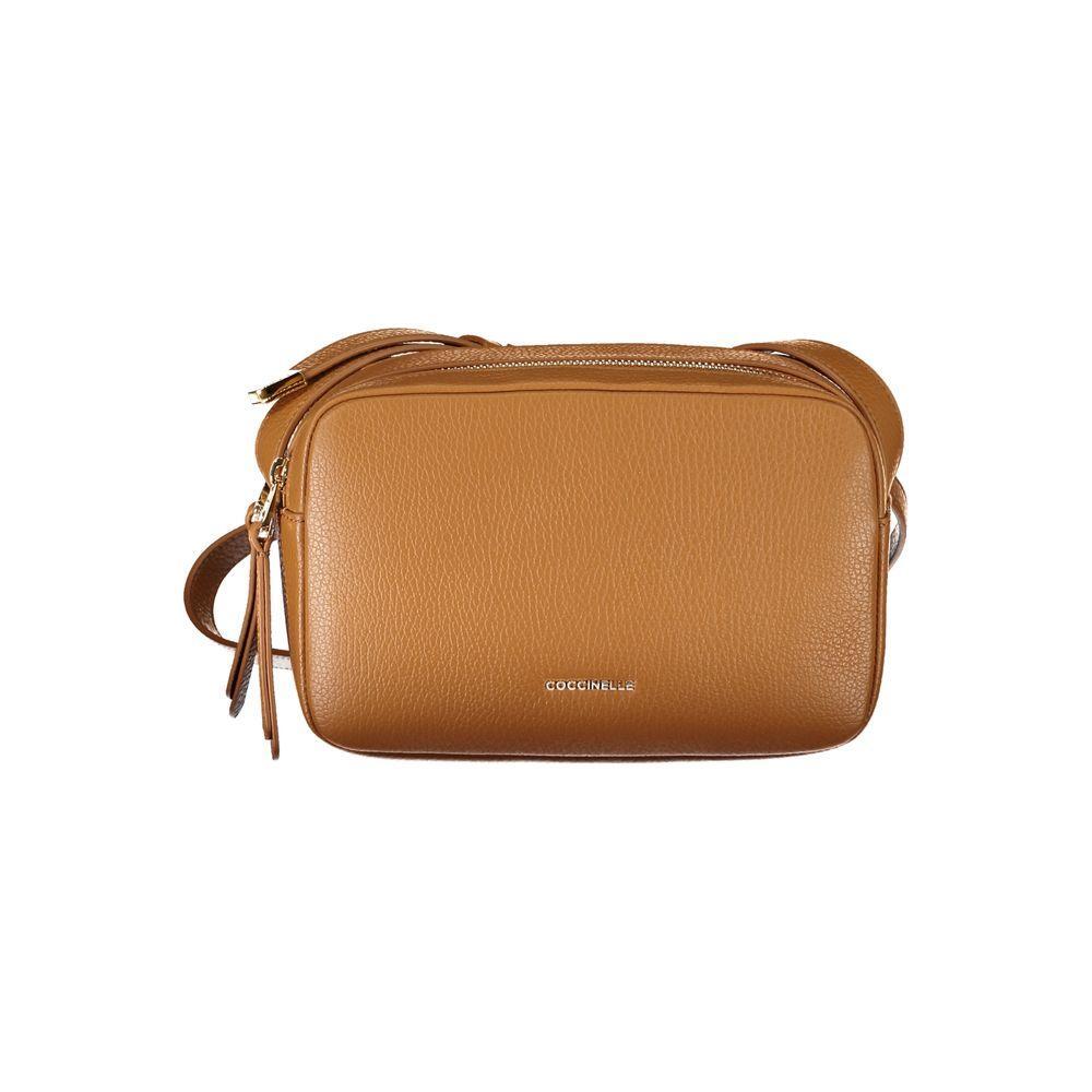 Coccinelle Brown Leather Handbag CO-29315-FBB-220