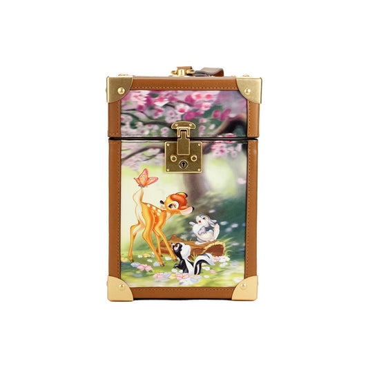 Kate Spade Disney Bambi 3D Trunk Printed PVC Top Handle Clutch Handbag 59459