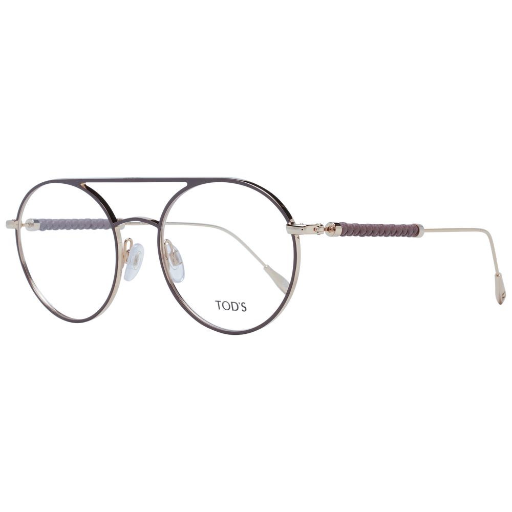 Tod's Brown Metal Glasses (Frames)