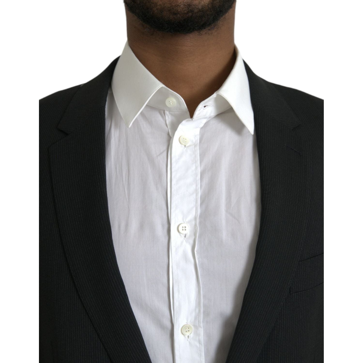 سترة مارتيني زرقاء بصدر واحد من دولتشي آند غابانا