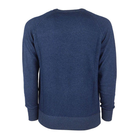 Emilio Romanelli Light Blue Cashmere Men Sweater EM-10759-IT56 | 3XL
