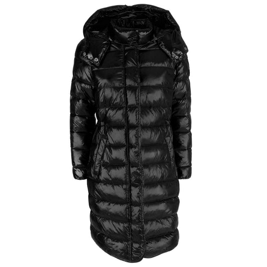Yes Zee Black Polyamide Women Jacket YE-10549-S