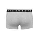 Philipp Plein Brown Cotton Men Boxer Pack PH-9277-M