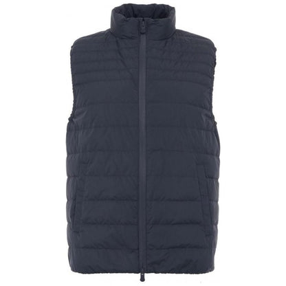 People Of Shibuya Blue Polyester Men Vest