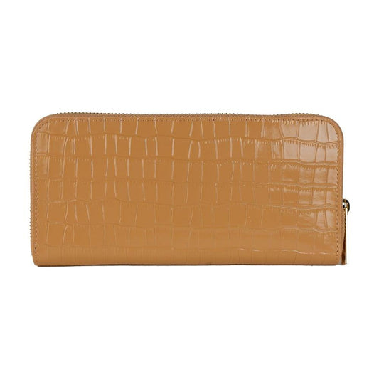 Baldinini Trend Elegant Croco Print Leather Wallet BA-12225