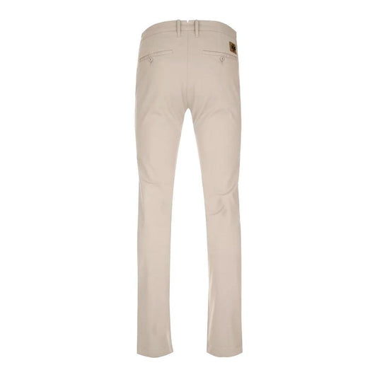 Jacob Cohen Beige Cotton Chino Trousers – Slim Fit Elegance JA-12003-IT38 | XS