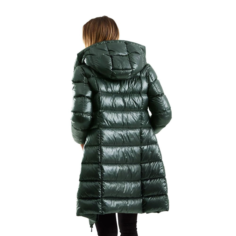 Refrigiwear Green Polyester Women Jacket RE-11344-XS