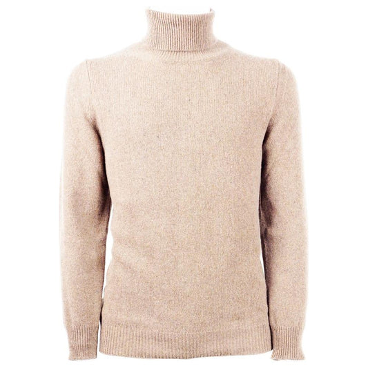 Emilio Romanelli Beige Cashmere Men Sweater EM-11303-M