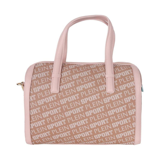 Plein Sport Chic Pink Eco-Leather Crossbody Bag PLSP-9204