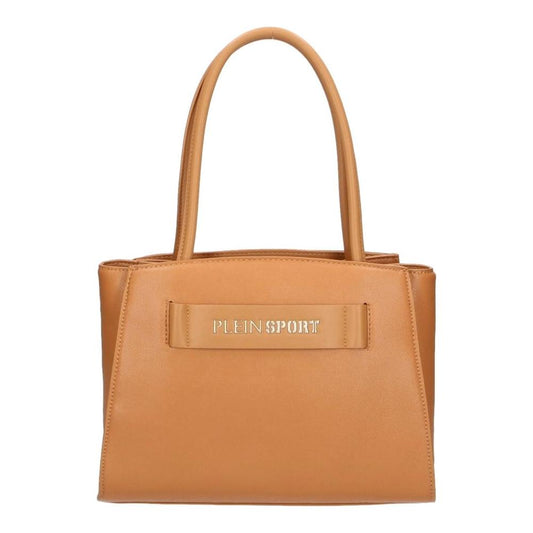Plein Sport Brown Polyethylene Women Shoulder Bag PLSP-9216