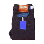 Jacob Cohen Sleek Slim Fit Designer Jeans with Leather Detail JA-7213-W32
