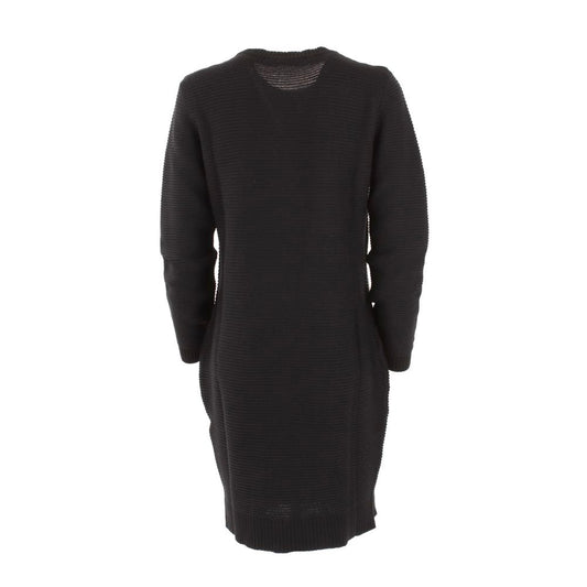 Love Moschino Chic Heart Pattern Knit Wool-Blend Dress LO-10216-IT44|L
