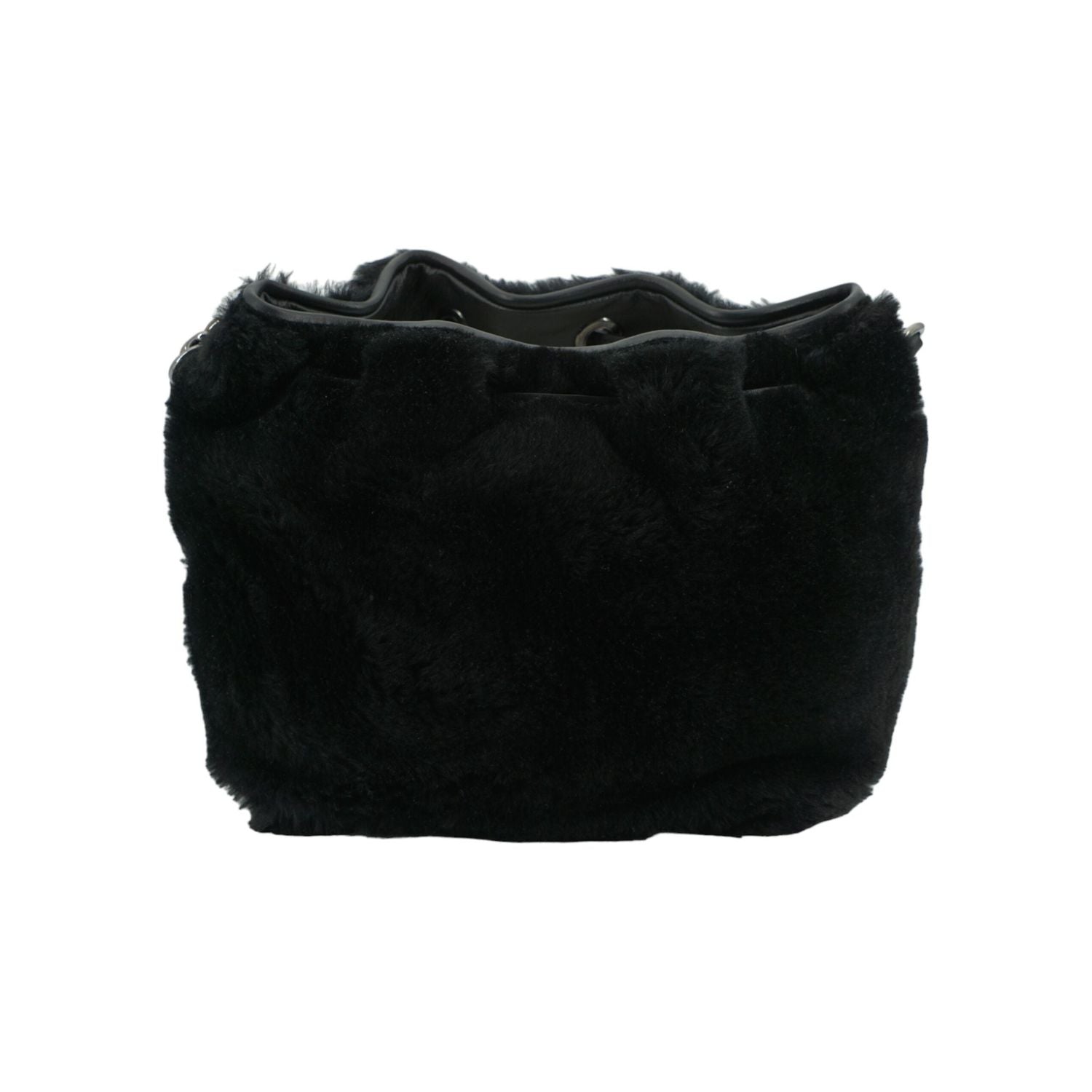 Front view with bag zipped and handles upright.