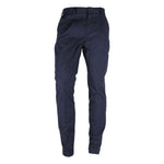 Made in Italy Blue Wool Men Trousers MI-8342-IT52 | XL
