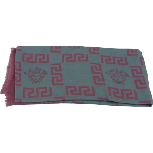 Versace Light Pink MD and Cashmare Medusa Scarf 8052045661557