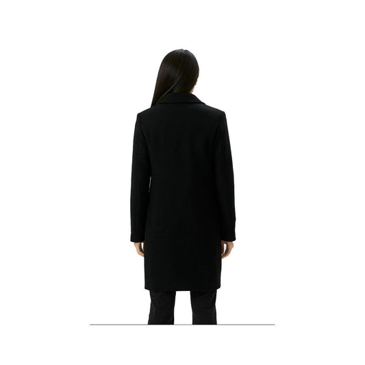 Love Moschino Black Wool Jackets & Coat LO-13073-IT40|S