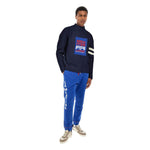 La Martina Blue Polyamide Sweater LA-13104-M