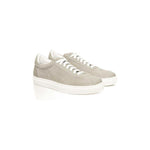 Cerruti 1881 Gray Cowhide Men Sneaker CE-24470-EU42/US9