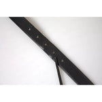 Dolce & Gabbana Black Leather Silver Metal Buckle Men Belt BEL9120-90