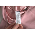Dolce & Gabbana Pink A-line Flare Viscose Short Sleeves Dress DR281183-42