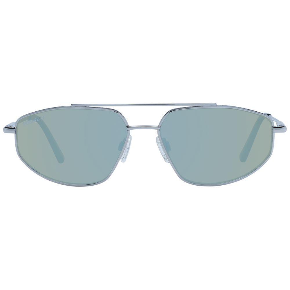 Serengeti Silver Metal Sunglasses