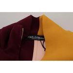 Dolce & Gabbana Multicolor Floral Viscose Full Zip Sweater TSH83697-40